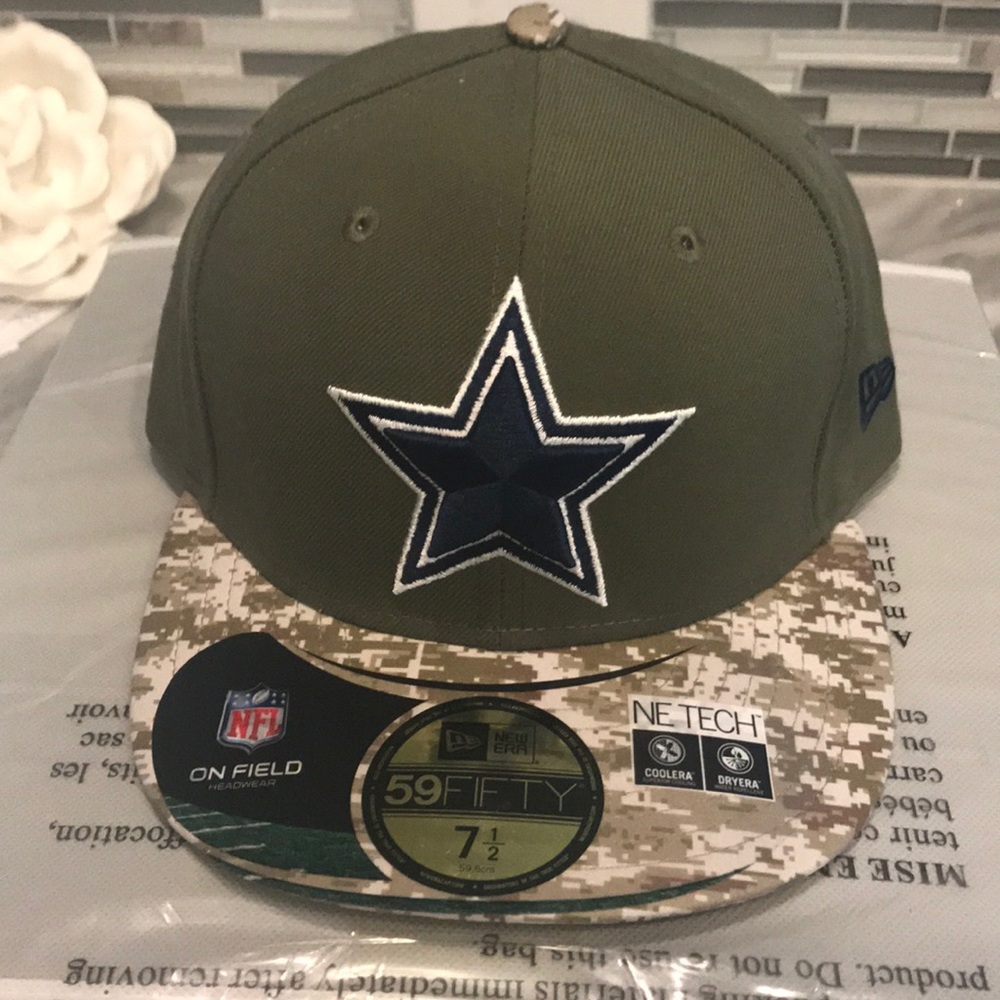 Dallas cowboys Salute to service hat